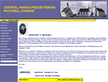 Tablet Screenshot of centralparish.com